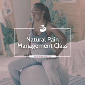 Natural Pain Management Class