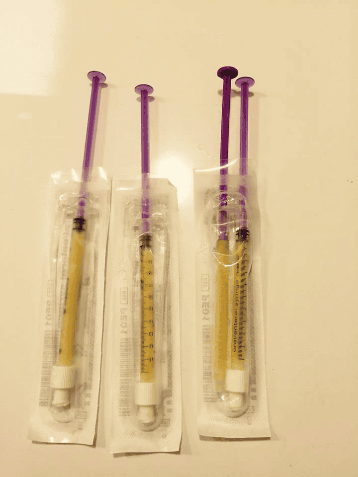 colostrum syringes